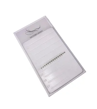 Wimperndisplay für Fächer auf nicht klebenden Streifen